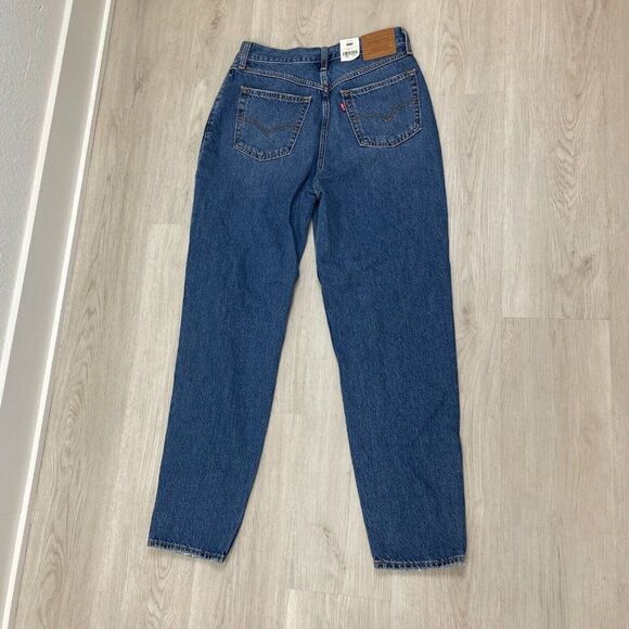 Levis 80s Mom Jean Womens 29x30 Medium Wash High Rise Tapered Leg A35060004 - Picture 3 of 5